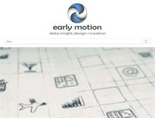 Tablet Screenshot of earlymotion.com